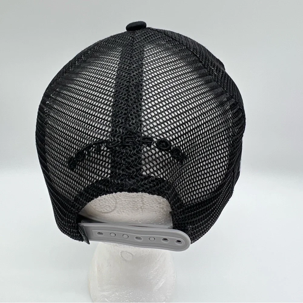 BottleRock Napa Valley Official Black Mesh Trucker Hat Snapback